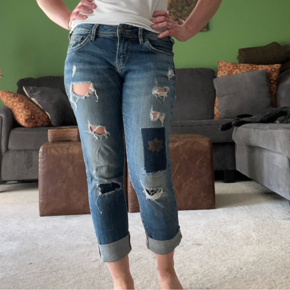 Silver Jeans Boyfriend Super-Stretch